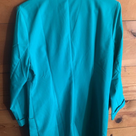 Tailored Green Ladies Medium Lab Coat-NWT-Veste - Picture 8 of 8